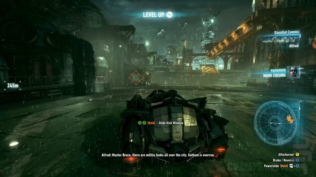 بتمن (شوالیه آرکهام) غیر رسمی - Gameplay image of android game