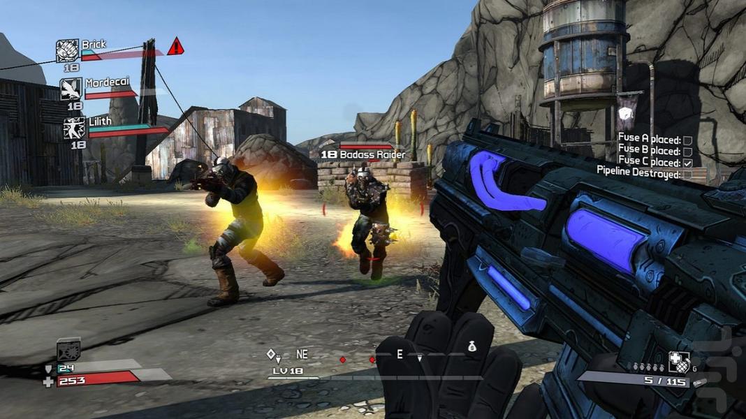 بوردرلندز (غیر رسمی) - Gameplay image of android game