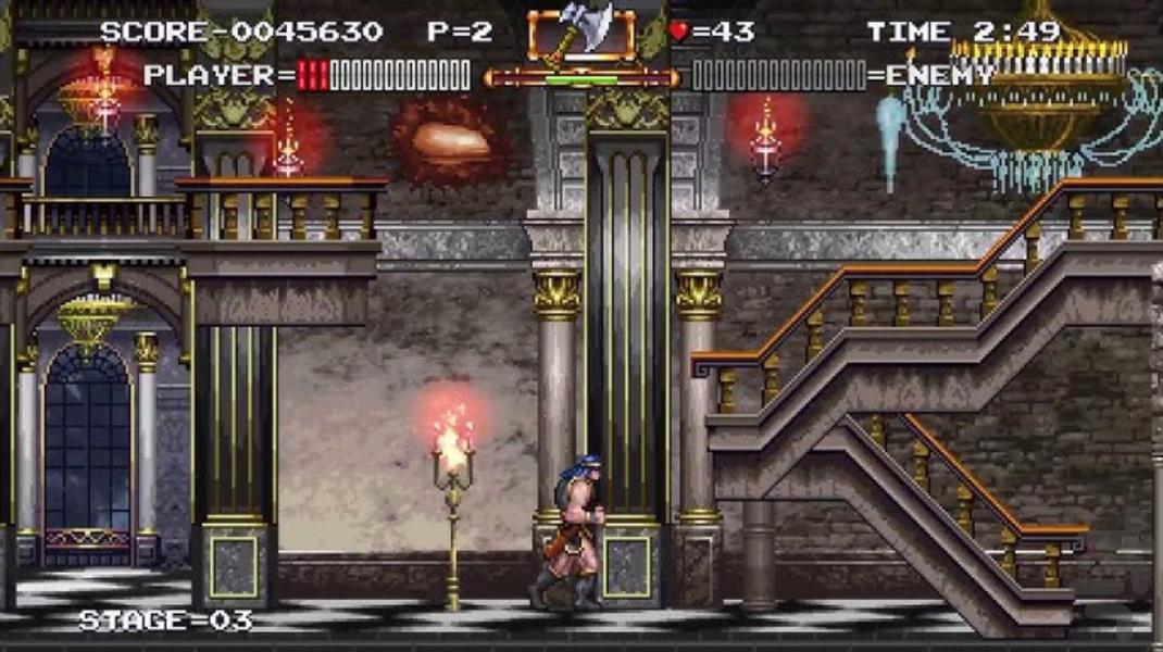 مجموعه اربابان کسلوانیا (غیر رسمی) - Gameplay image of android game