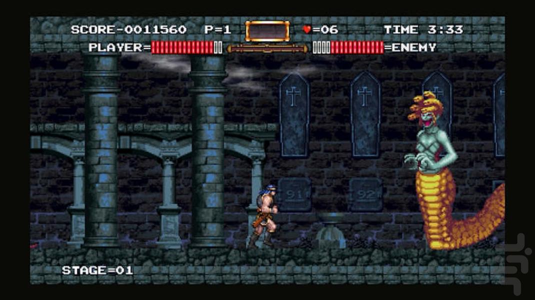 مجموعه اربابان کسلوانیا (غیر رسمی) - Gameplay image of android game