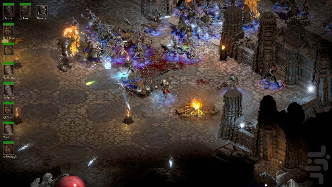 دیابلو 2 (رستاخیز) غیر رسمی - Gameplay image of android game