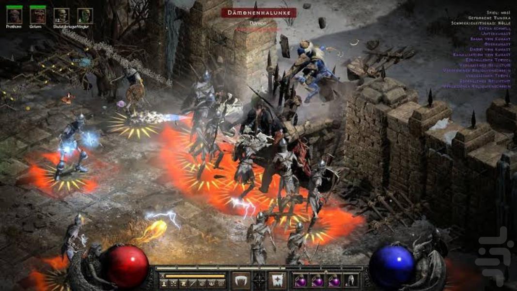 دیابلو 2 (رستاخیز) غیر رسمی - Gameplay image of android game