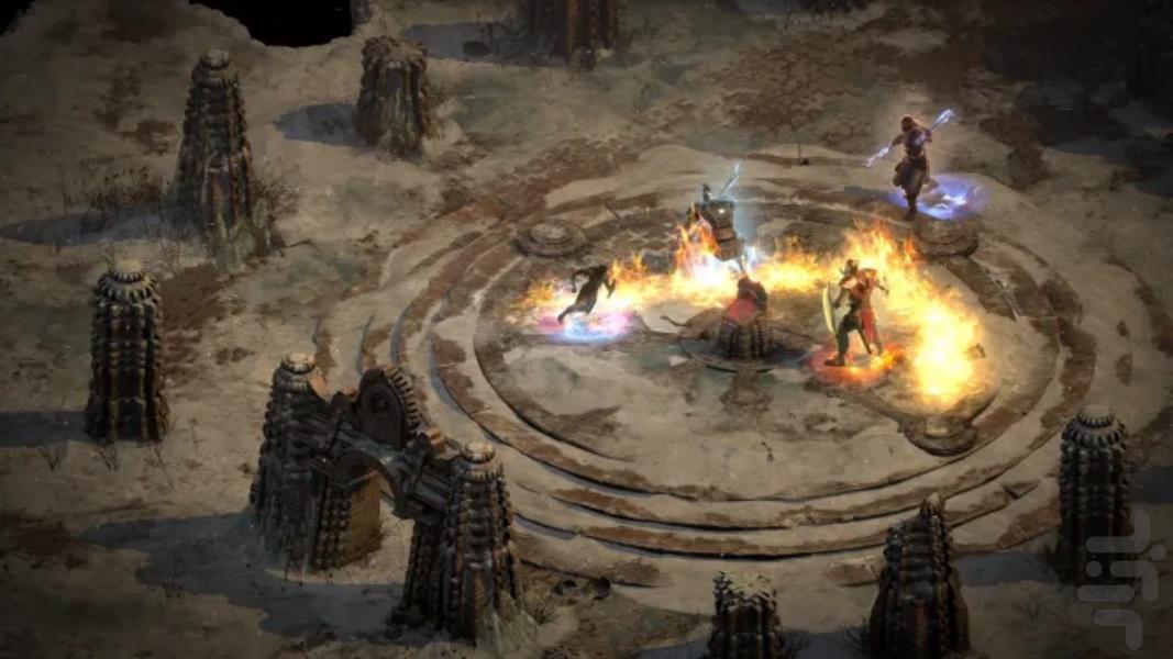 دیابلو 2 (رستاخیز) غیر رسمی - Gameplay image of android game