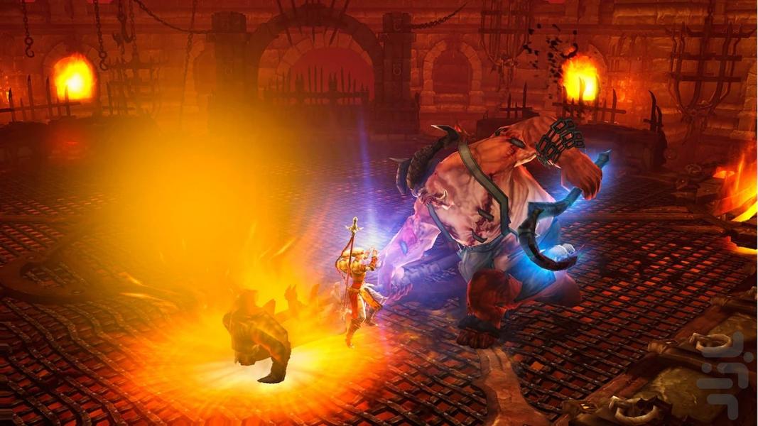دیابلو 3 (غیر رسمی) - Gameplay image of android game