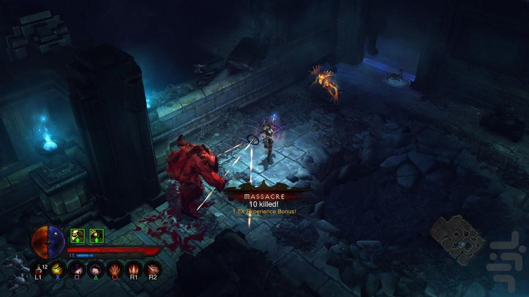 دیابلو 3 (غیر رسمی) - Gameplay image of android game