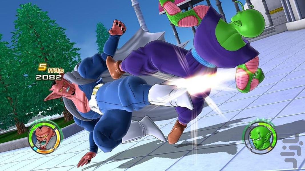 دراگون بال (انفجار خشمگین 2) غیر رسم - Gameplay image of android game