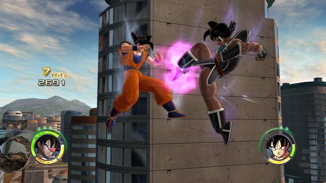 دراگون بال (انفجار خشمگین 2) غیر رسم - Gameplay image of android game