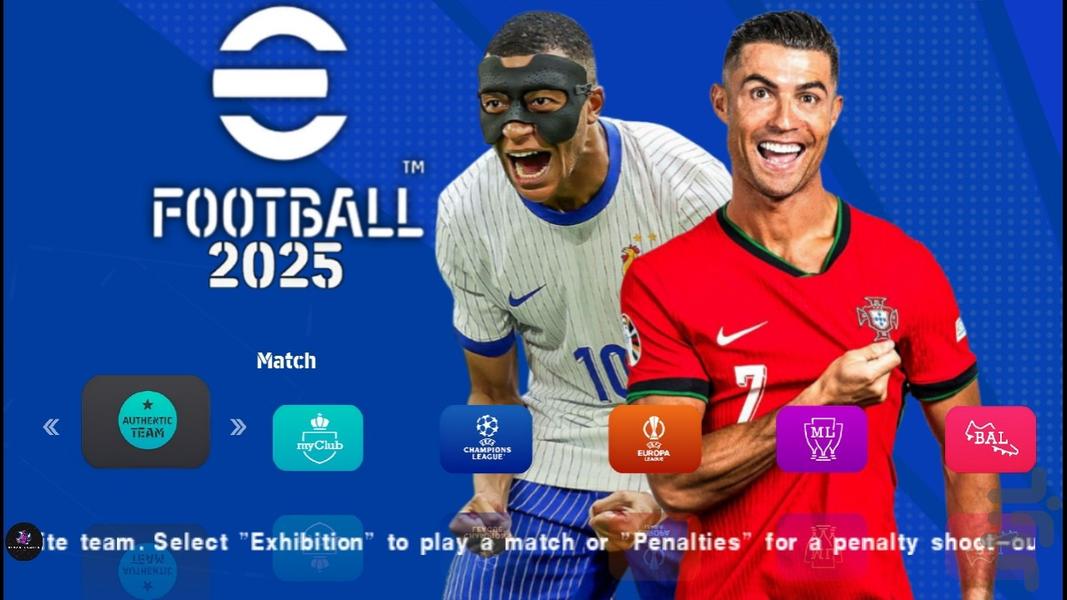 شبیه‌ساز eFootball 2025 - Gameplay image of android game