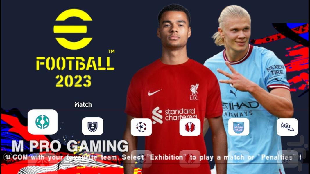 eFootball 2023 [جام جهانی قطر] - Gameplay image of android game
