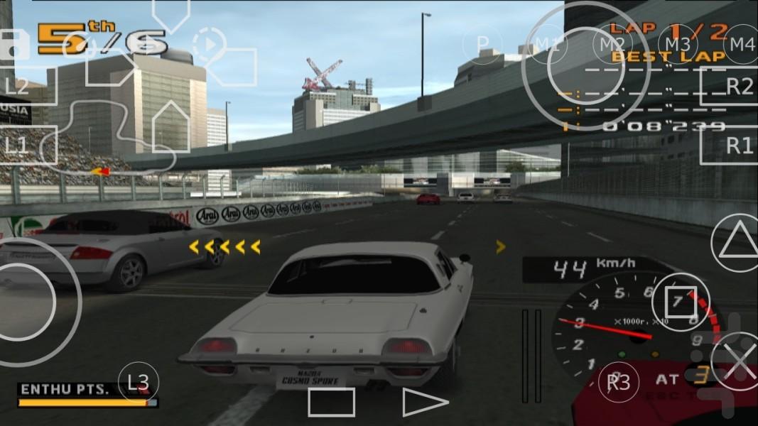 اشتیاق (مسابقه اتومبیل رانی) غیررسمی - Gameplay image of android game