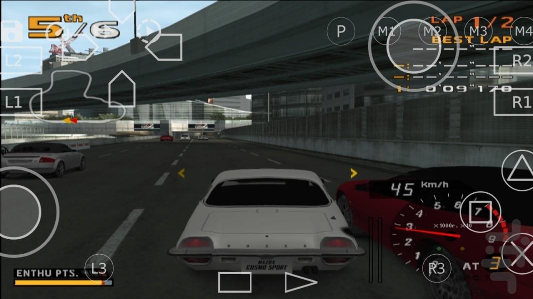 اشتیاق (مسابقه اتومبیل رانی) غیررسمی - Gameplay image of android game