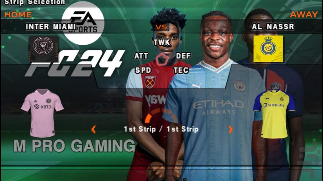 FC 24 (گرافیک کنسول) - Gameplay image of android game