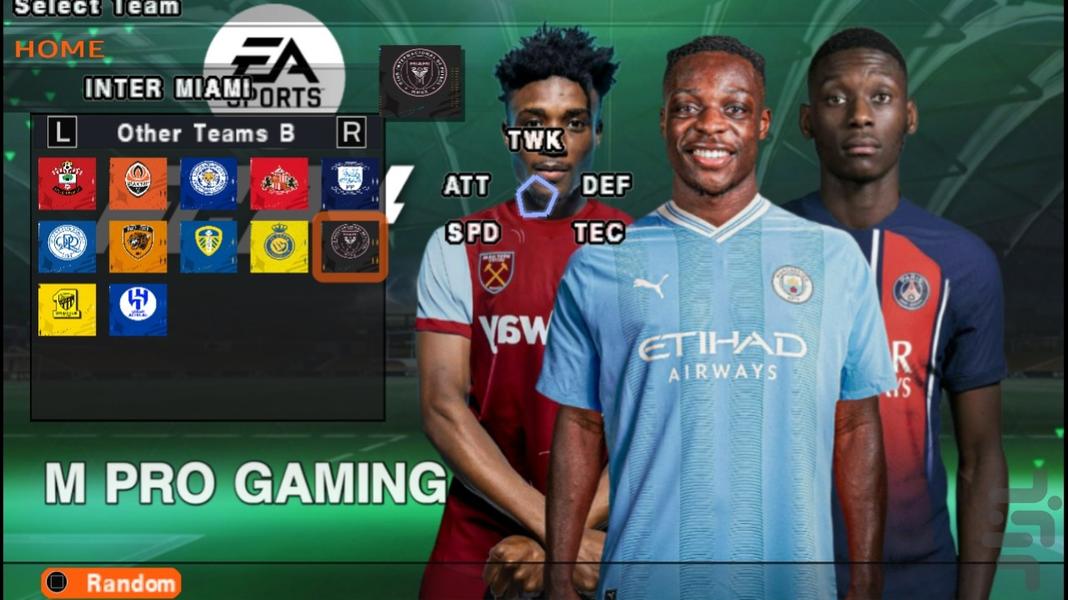 FC 24 (گرافیک کنسول) - Gameplay image of android game