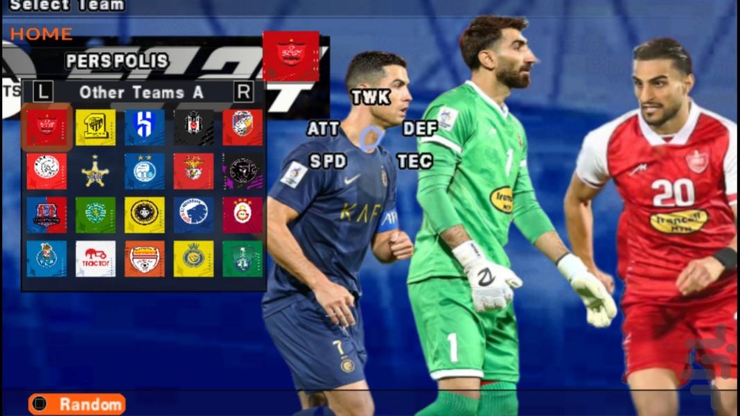 FC ۲۴ (لیگ برتر ایران) - عکس بازی موبایلی اندروید