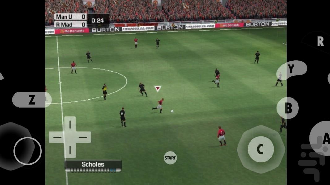 فیفا 2003 (غیر رسمی) - Gameplay image of android game