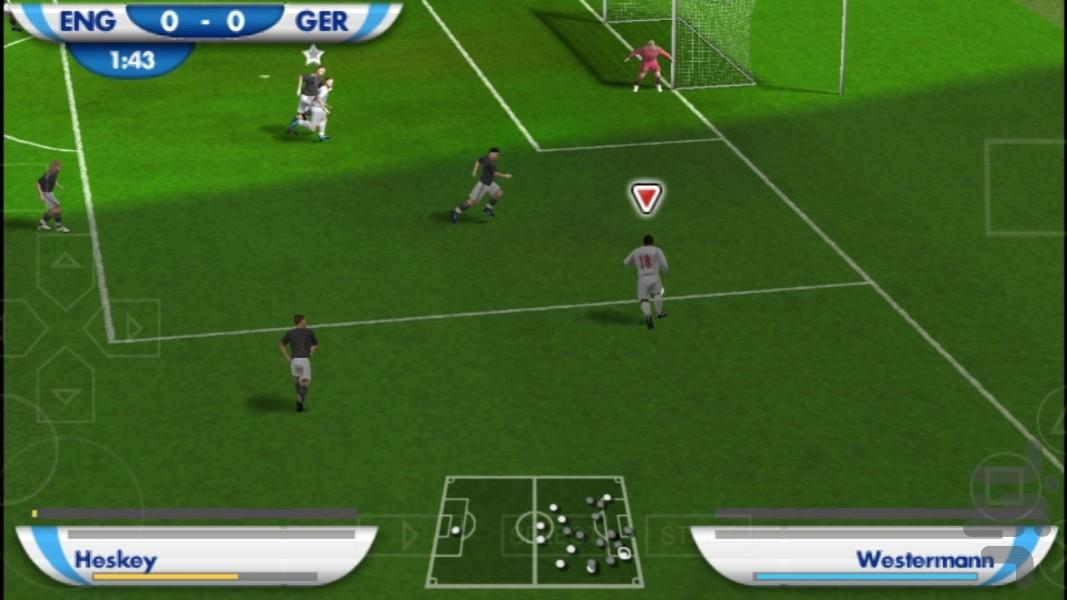 فیفا 2010 (آفریقای جنوبی) غیر رسمی - Gameplay image of android game
