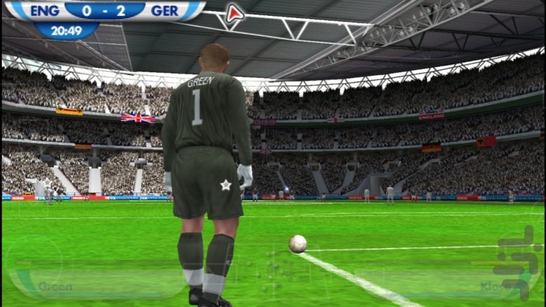 فیفا 2010 (آفریقای جنوبی) غیر رسمی - Gameplay image of android game