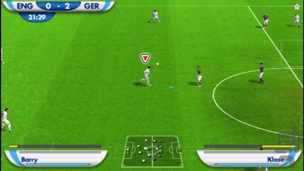فیفا 2010 (آفریقای جنوبی) غیر رسمی - Gameplay image of android game