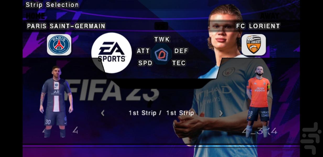Fifa 23 - Gameplay image of android game
