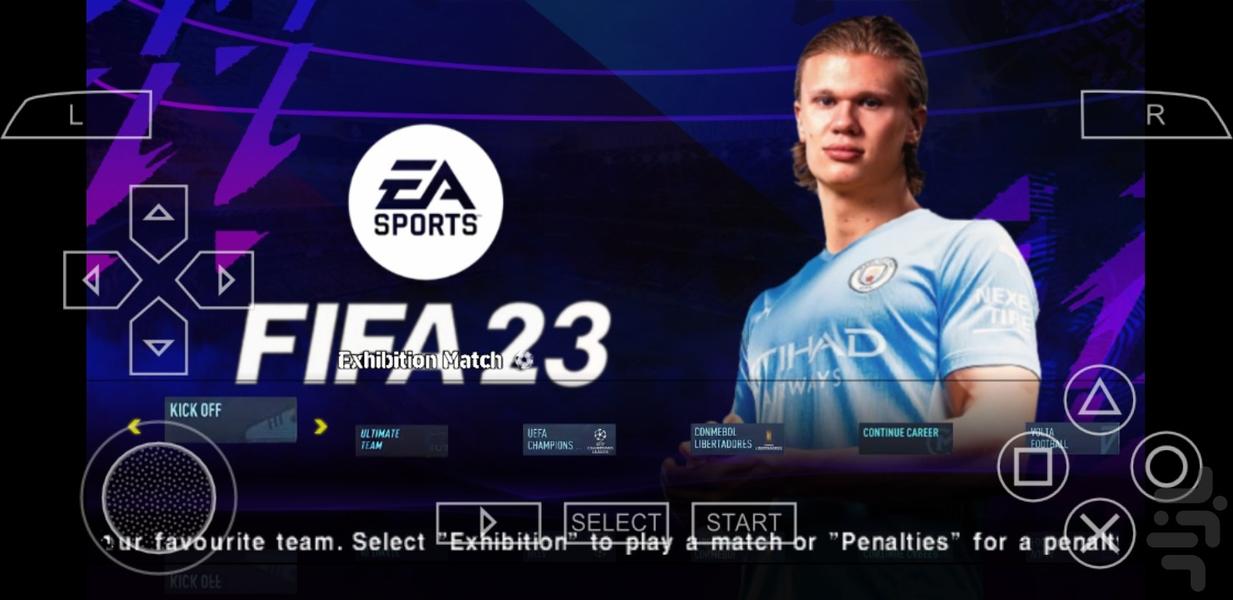 Fifa 23 - Gameplay image of android game