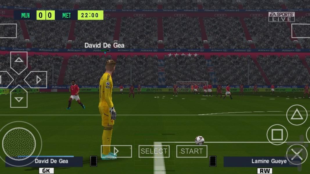 Fifa 23 - Gameplay image of android game
