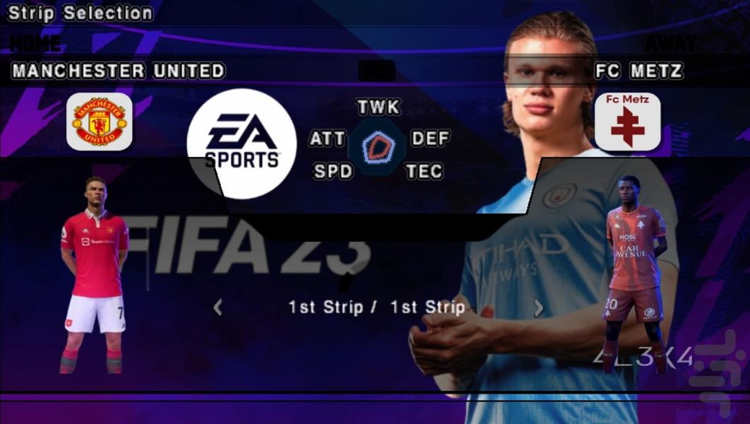 Fifa 23 - Gameplay image of android game
