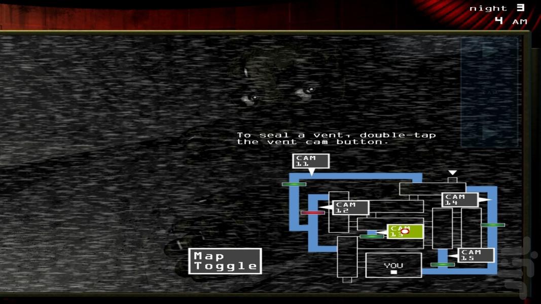 پنج شب با فردی 3 (غیر رسمی) - Gameplay image of android game