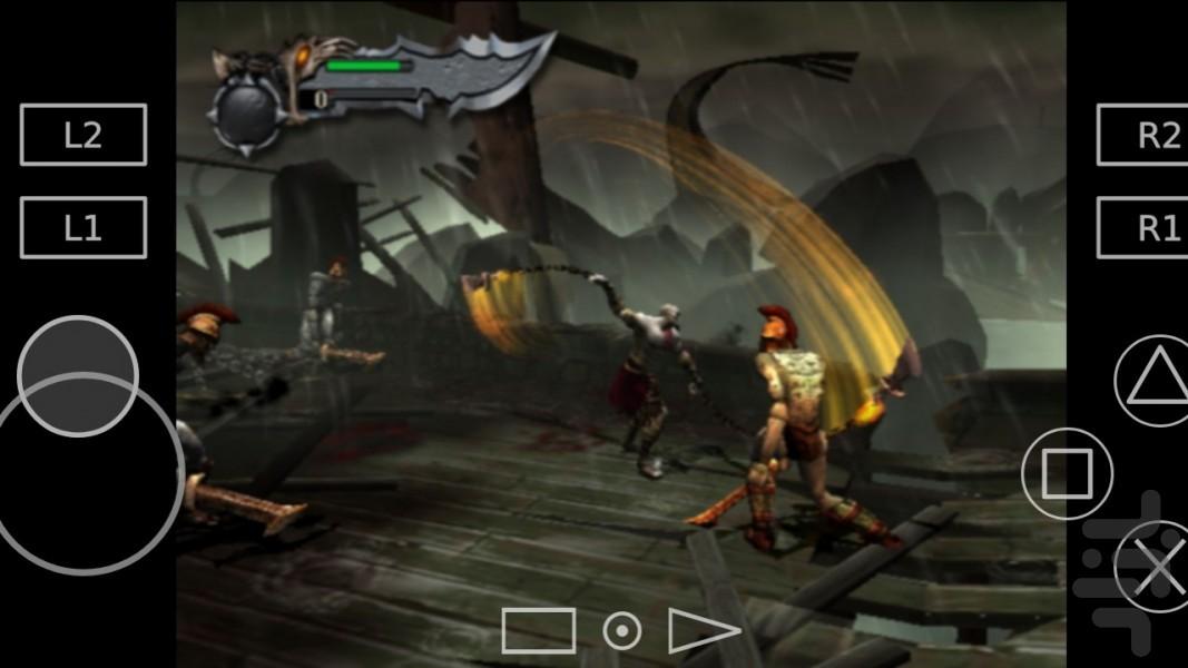 خدای جنگ 1 اصلی (پلی استیشن 2) - Gameplay image of android game