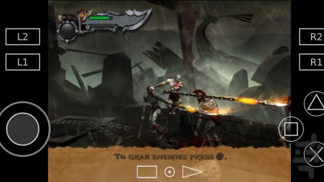 خدای جنگ 1 اصلی (پلی استیشن 2) - Gameplay image of android game