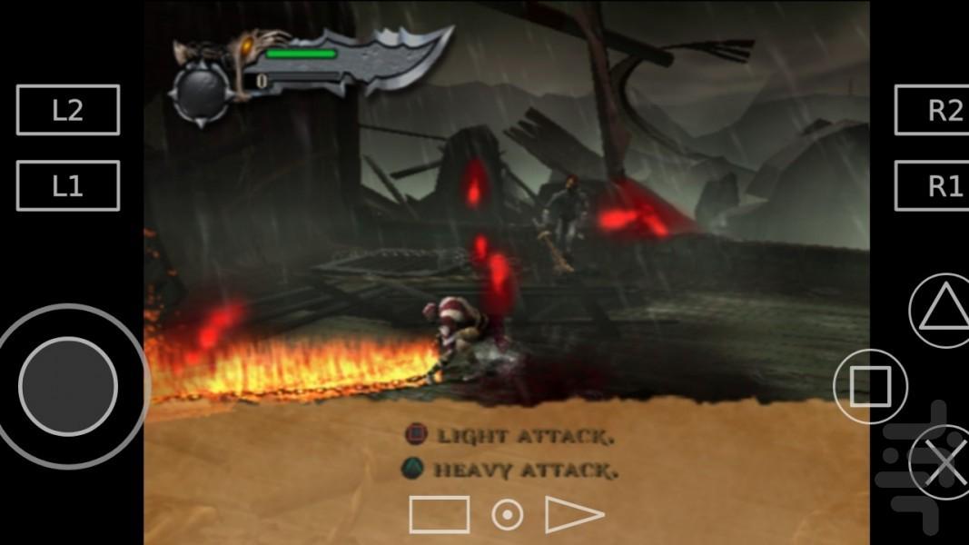 خدای جنگ 1 اصلی (پلی استیشن 2) - Gameplay image of android game