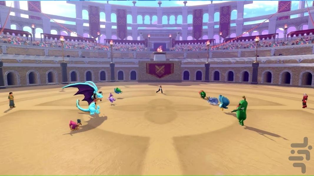 هیولا های دراگون کوئست (غیر رسمی) - Gameplay image of android game