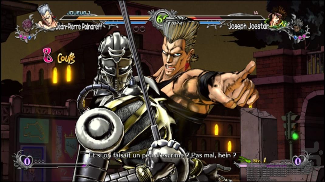 ماجراجویی جوجو(نبرد ستارگان)غیر رسمی - Gameplay image of android game