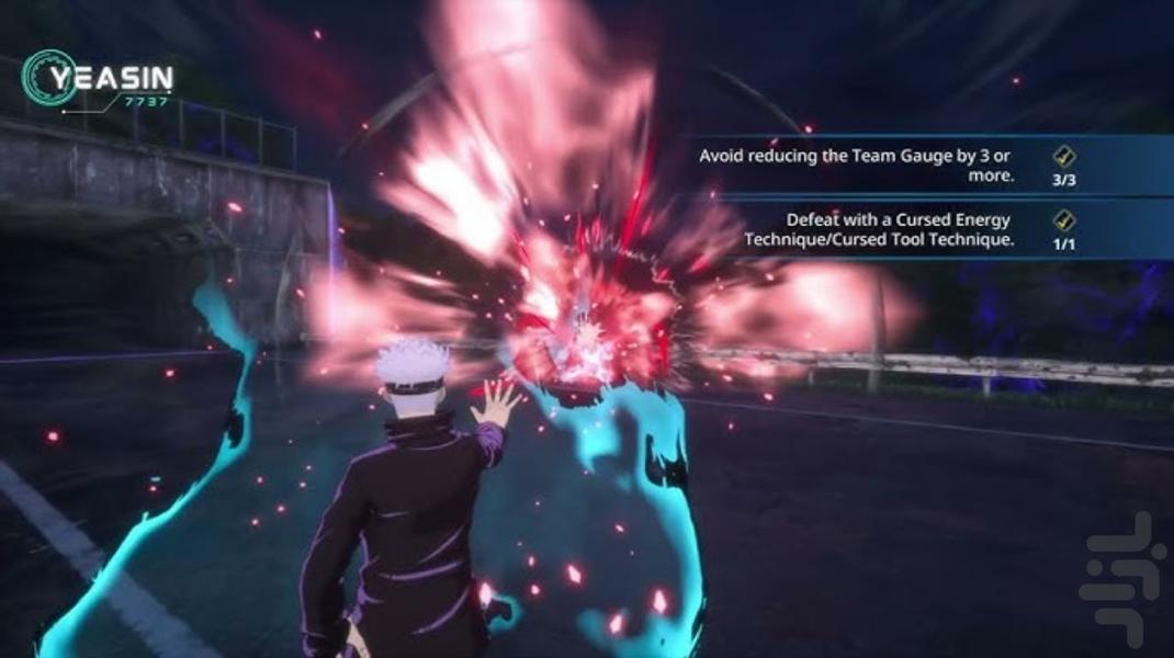 جوجوتسو کایسن (نبردنفرین شده)غیررسمی - Gameplay image of android game