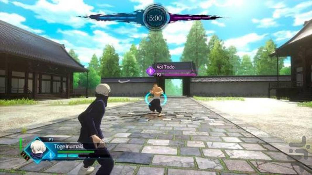جوجوتسو کایسن (نبردنفرین شده)غیررسمی - Gameplay image of android game