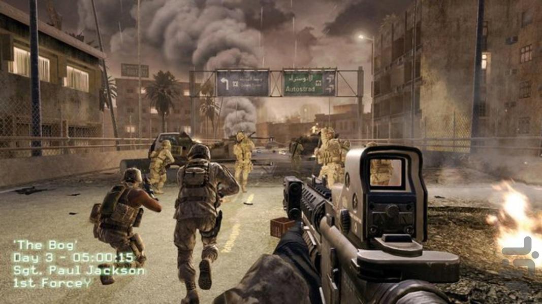 کالاف دیوتی 4 (جنگاوری نوین)غیررسمی - Gameplay image of android game