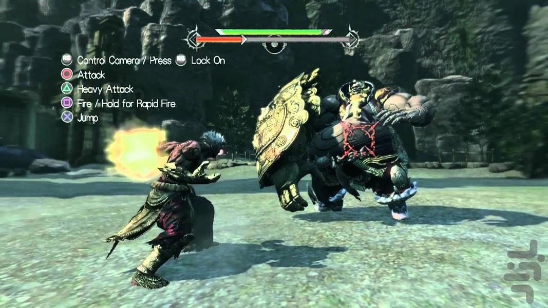 خشم آسورا (غیر رسمی) - Gameplay image of android game