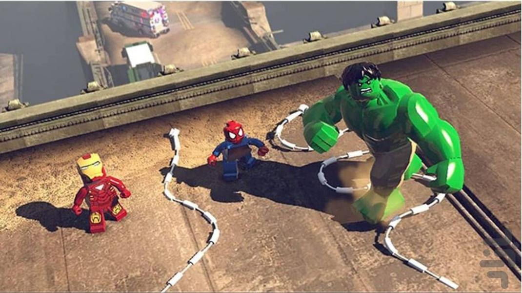 لگو قهرمانان مارول (غیر رسمی) - Gameplay image of android game