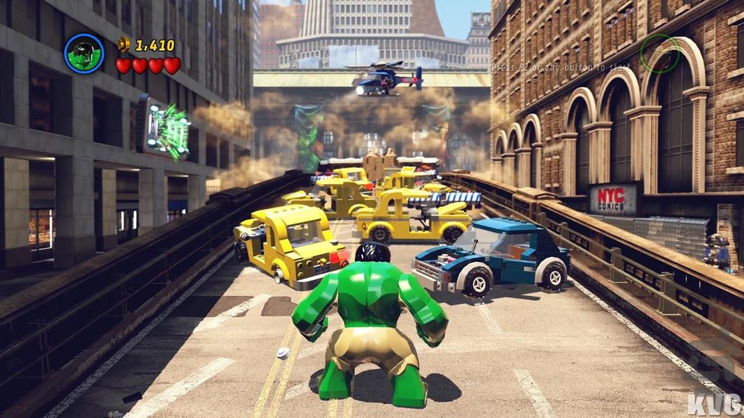 لگو قهرمانان مارول (غیر رسمی) - Gameplay image of android game