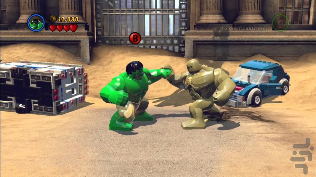 لگو قهرمانان مارول (غیر رسمی) - Gameplay image of android game