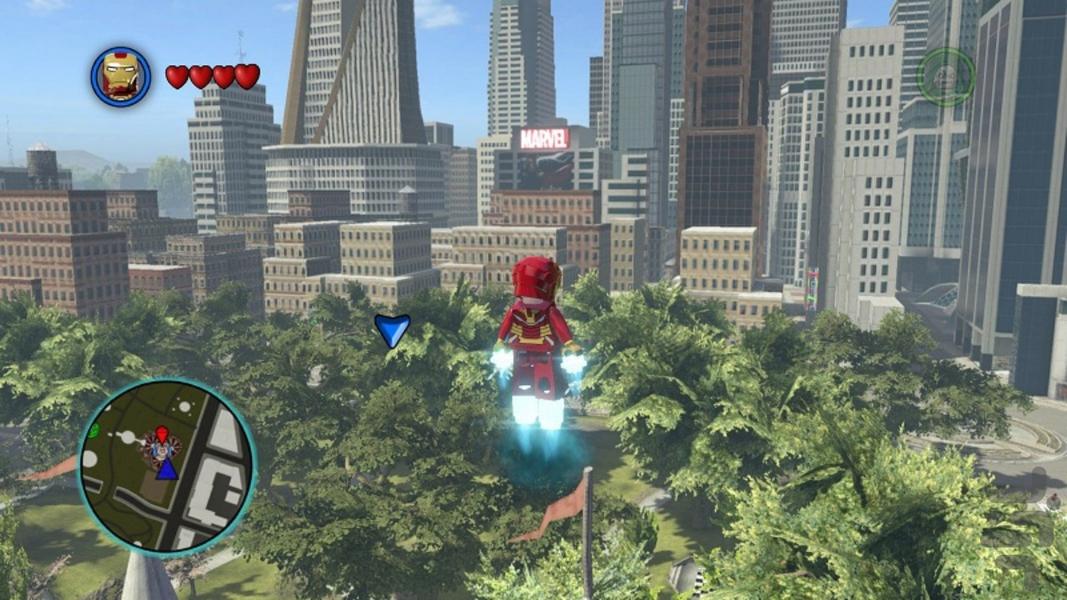 لگو قهرمانان مارول (غیر رسمی) - Gameplay image of android game