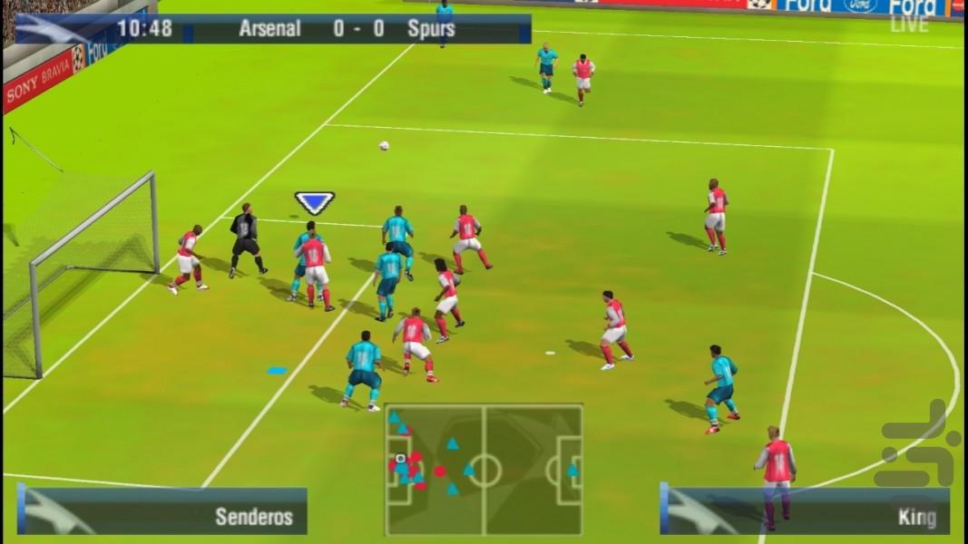 لیگ قهرمانان اروپا ۲۰۰۶ ۲۰۰۷ غیررسمی - عکس بازی موبایلی اندروید