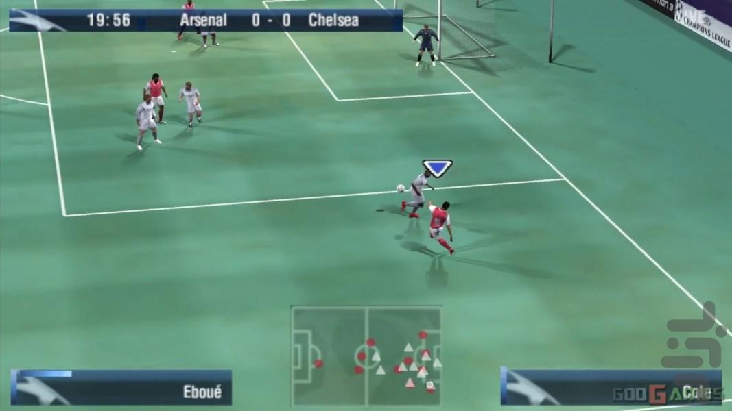 لیگ قهرمانان اروپا ۲۰۰۶ ۲۰۰۷ غیررسمی - عکس بازی موبایلی اندروید