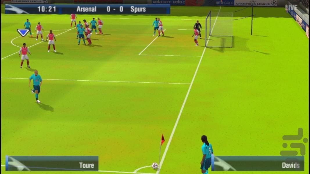لیگ قهرمانان اروپا ۲۰۰۶ ۲۰۰۷ غیررسمی - عکس بازی موبایلی اندروید
