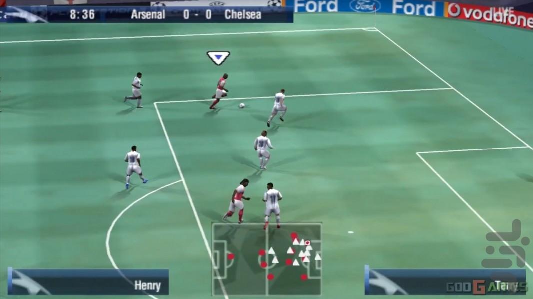 لیگ قهرمانان اروپا ۲۰۰۶ ۲۰۰۷ غیررسمی - عکس بازی موبایلی اندروید