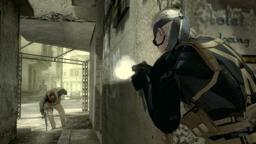 متال گیر سولید 4 (غیر رسمی) - Gameplay image of android game