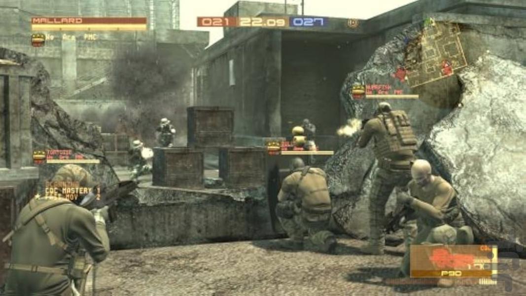 متال گیر سولید 4 (غیر رسمی) - Gameplay image of android game