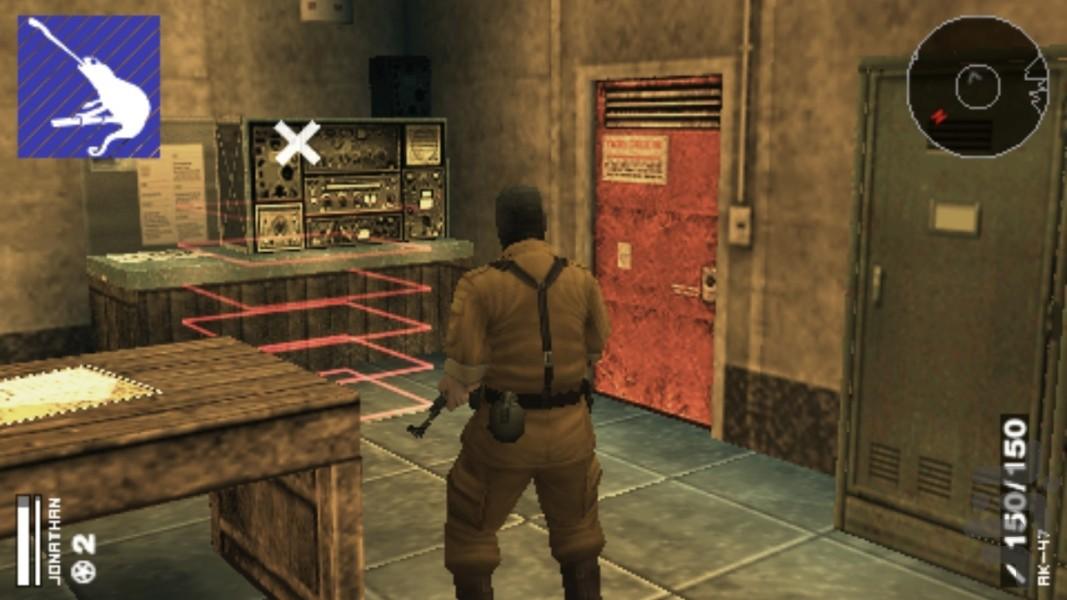 متال گیر سولید (پرتابل آپس) غیر رسمی - Gameplay image of android game