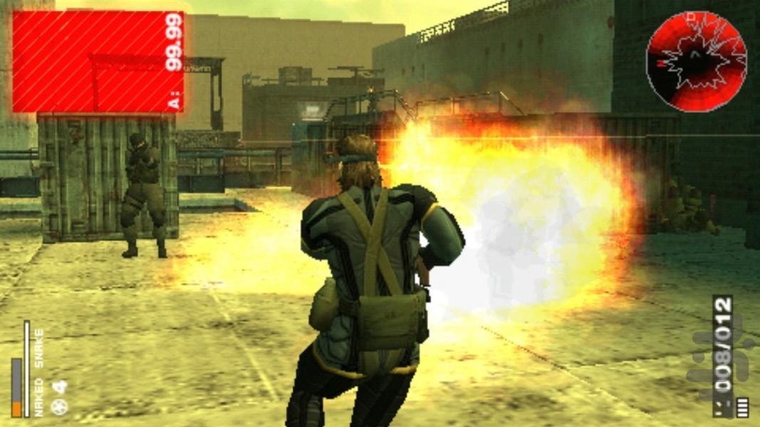 متال گیر سولید (پرتابل آپس) غیر رسمی - Gameplay image of android game