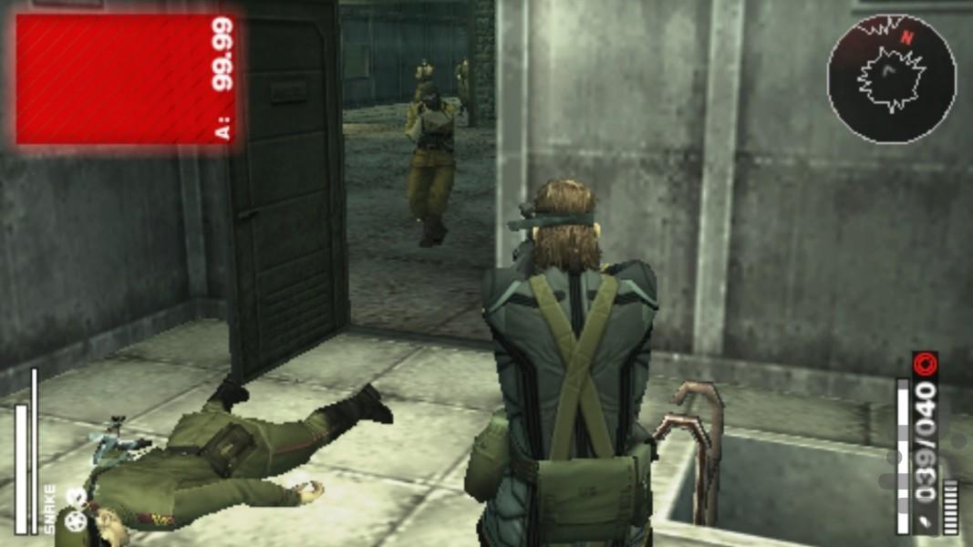 متال گیر سولید (پرتابل آپس) غیر رسمی - Gameplay image of android game