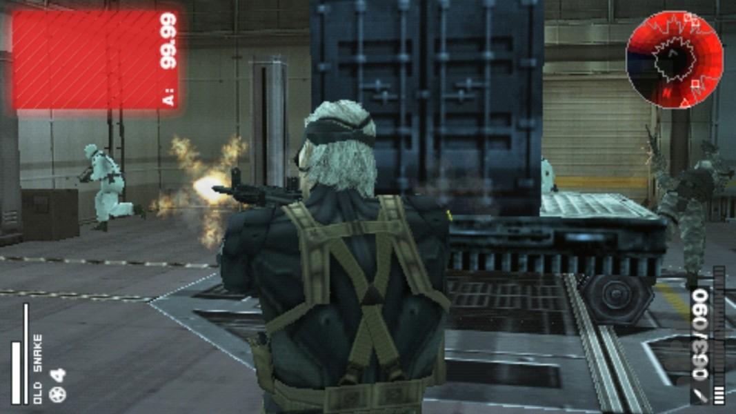متال گیر سولید (پرتابل آپس) غیر رسمی - Gameplay image of android game